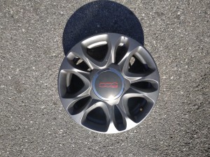 4 Cerchi in lega originali 15" Fiat 500